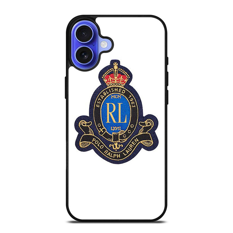 POLO RALPH LAUREN CLASSIC EMBLEM iPhone 16 Case Cover POLO RALPH LAUREN CLASSIC EMBLEM iPhone 16 Case Cover