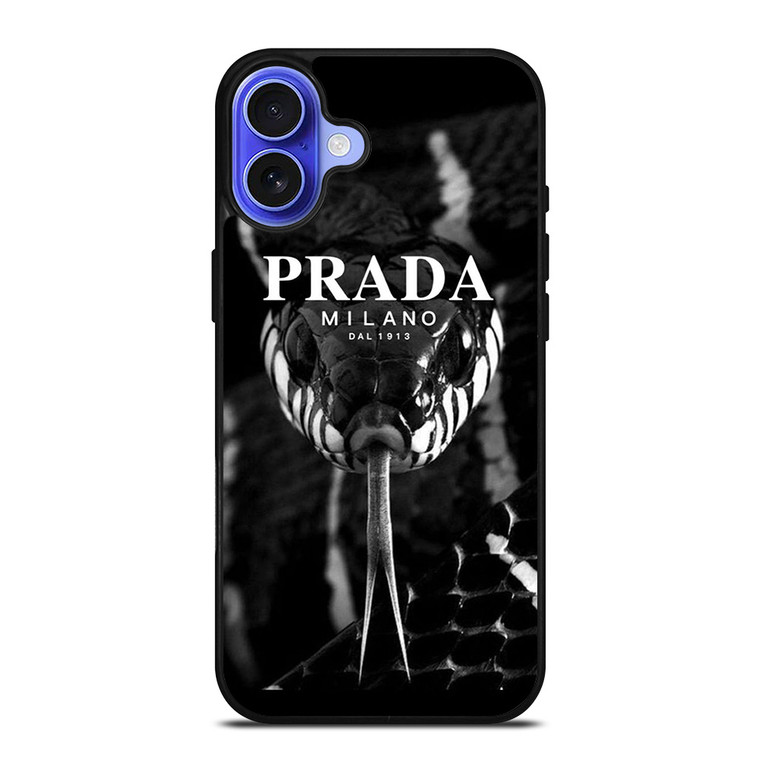 PRADA MILANO DAL 1913 ICON SNAKE iPhone 16 Case Cover