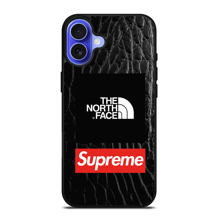 SUPREME X THE NORTH FACE LEATHER iPhone 16 Case Cover SUPREME X THE NORTH FACE LEATHER iPhone 16 Case Cover