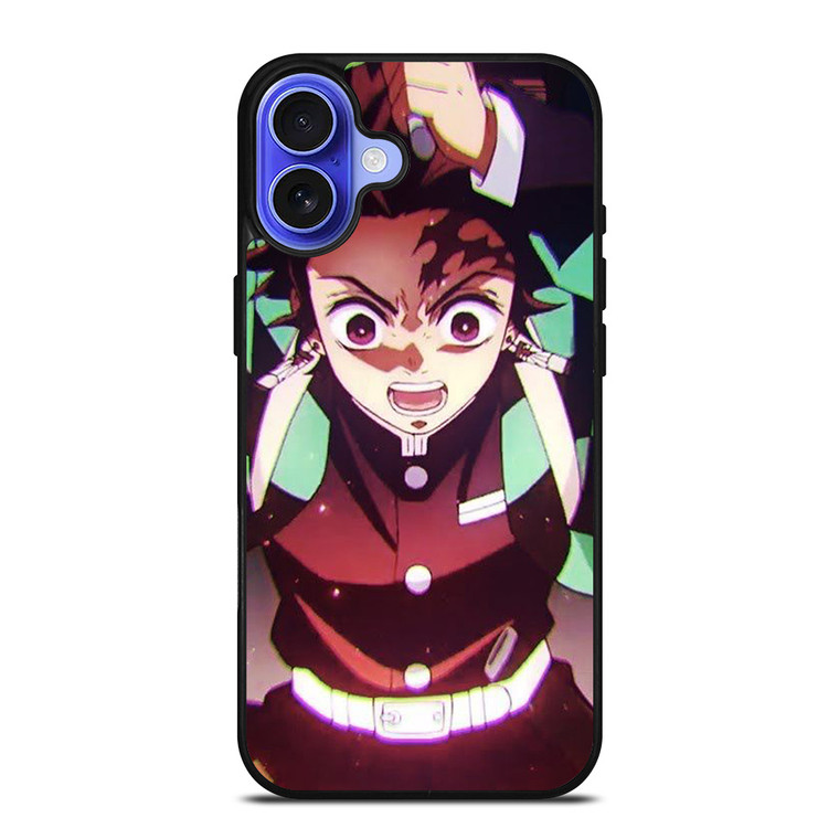 TANJIRO DEMON SLAYER FACE iPhone 16 Case Cover