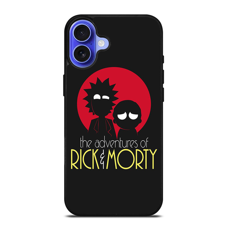 THE ADVENTURES RICKY AND MORTY iPhone 16 Case Cover THE ADVENTURES RICKY AND MORTY iPhone 16 Case Cover
