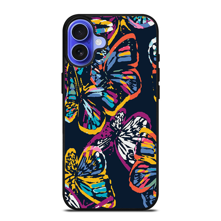 VERA BRADLEY BUTTERFLY iPhone 16 Case Cover