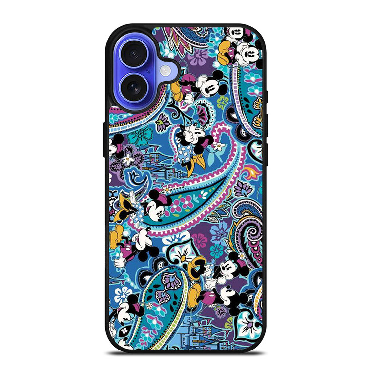 VERA BRADLEY MICKEY MOUSE BLUE iPhone 16 Case Cover