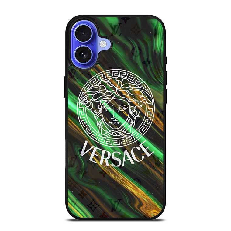 VERSACE LOUIS VUITTON LV LOGO iPhone 16 Case Cover