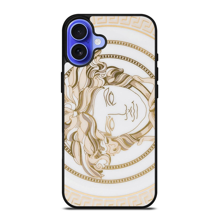 VERSACE MEDUSA GOLDEN EMBLEM iPhone 16 Case Cover