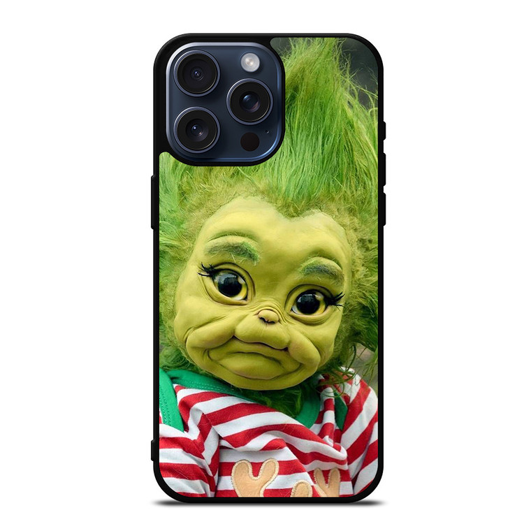 BABY GRINCH CARTOON iPhone 15 Pro Max Case Cover