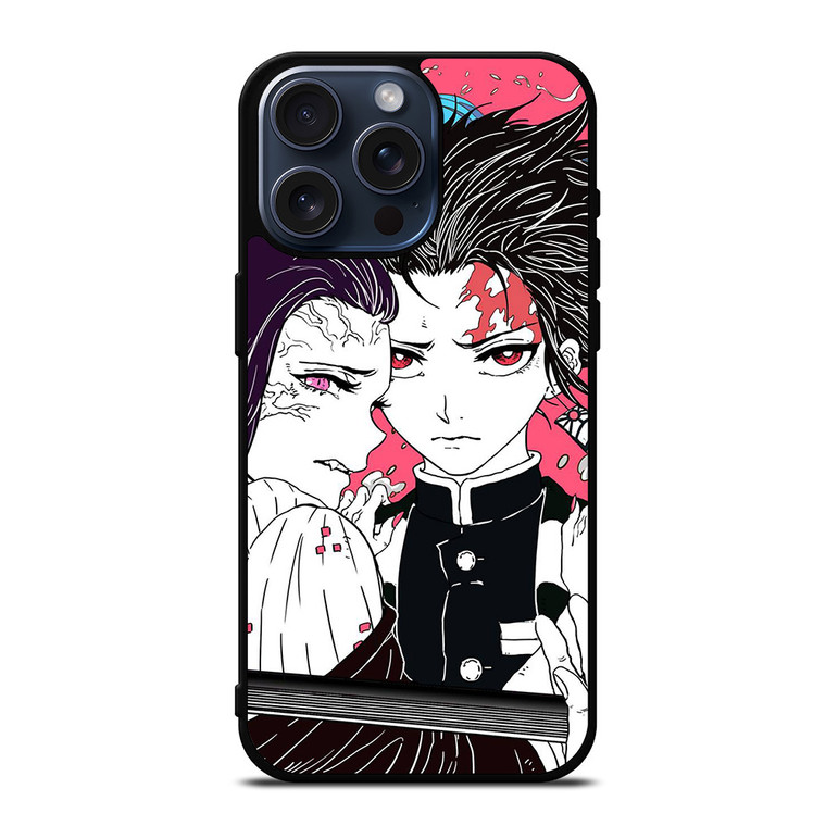 DEMON SLAYER TANJIRO & NEZUKO iPhone 15 Pro Max Case Cover DEMON SLAYER TANJIRO & NEZUKO iPhone 15 Pro Max Case Cover