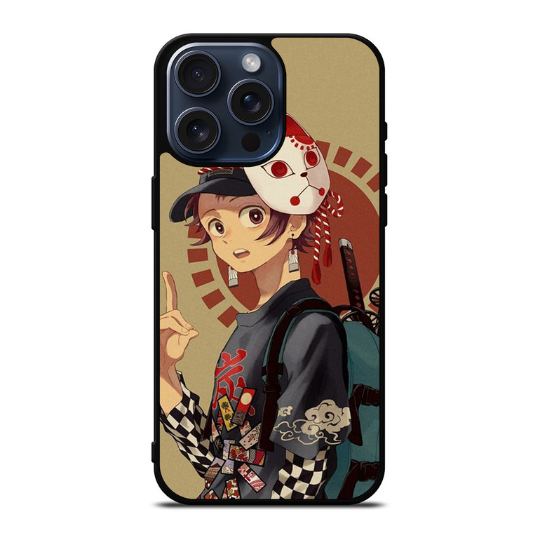 DEMON SLAYER TANJIRO KAMADO  iPhone 15 Pro Max Case Cover
