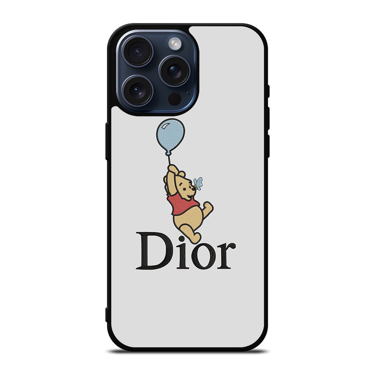 DIOR WINNIE THE POOH iPhone 15 Pro Max Case Cover