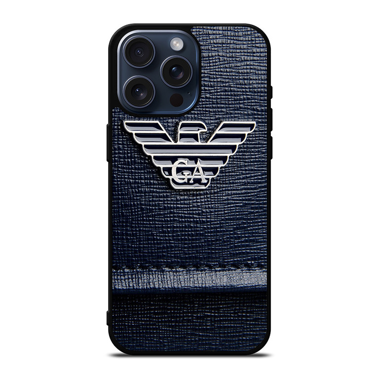 GIORGIO ARMANI EMBLEM iPhone 15 Pro Max Case Cover