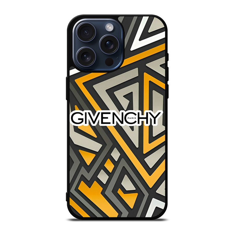 GIVENCHY PARIS LOGO iPhone 15 Pro Max Case Cover