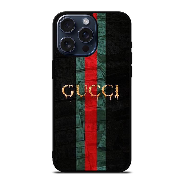 GUCCI LOGO MONEY ICON iPhone 15 Pro Max Case Cover