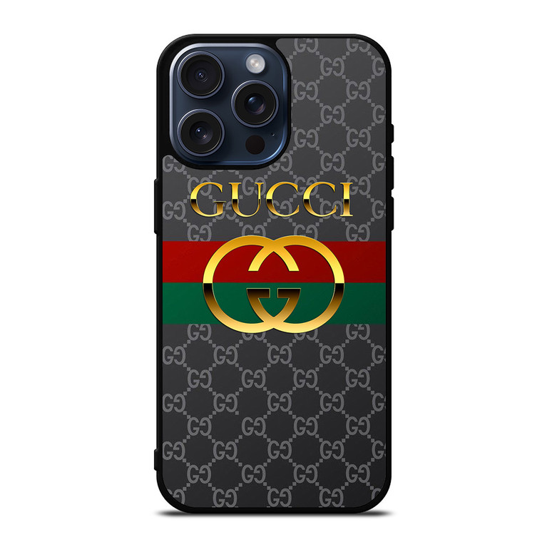 GUCCI LOGO PATTERN iPhone 15 Pro Max Case Cover