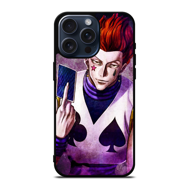 HISOKA HUNTER X HUNTER ANIME iPhone 15 Pro Max Case Cover
