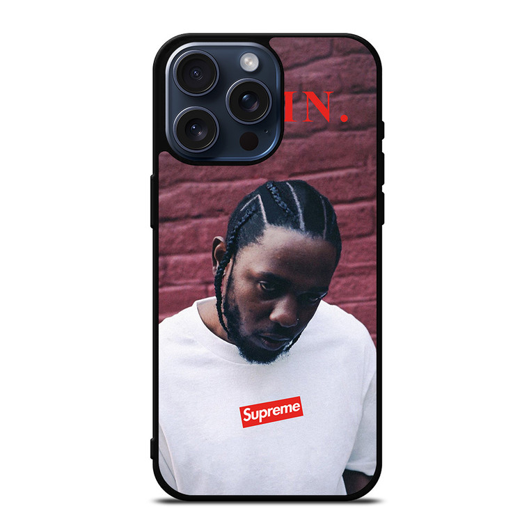 KENDRICK LAMAR DAMN SUPREME iPhone 15 Pro Max Case Cover