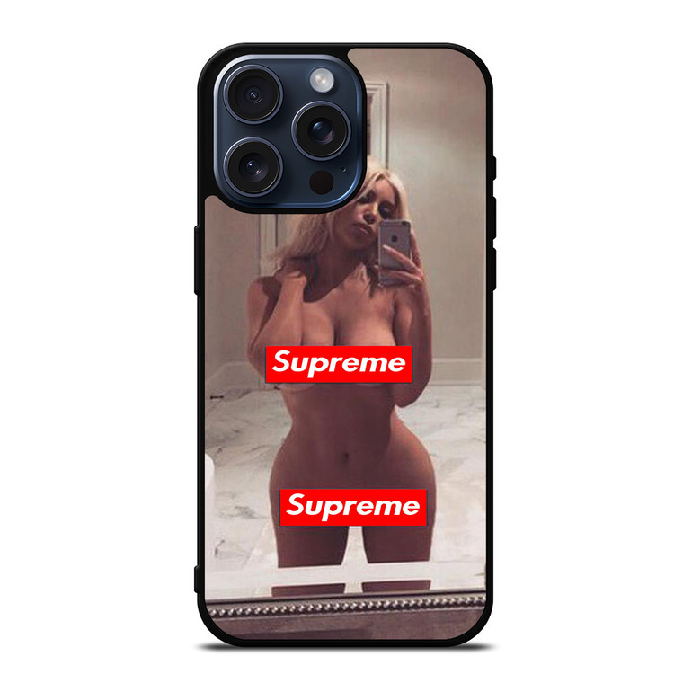 KIM KARDASHIAN SUPREME iPhone 15 Pro Max Case Cover KIM KARDASHIAN SUPREME iPhone 15 Pro Max Case Cover