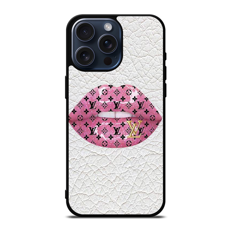 LOUIS VUITTON LV LOGO LIPS ICON iPhone 15 Pro Max Case Cover