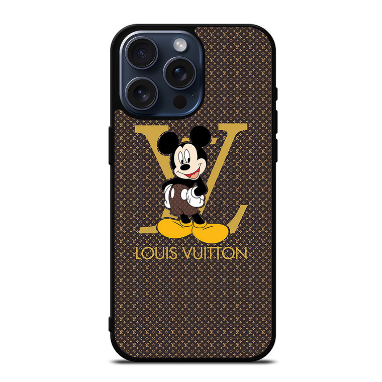 LOUIS VUITTON LV MICKEY MOUSE iPhone 15 Pro Max Case Cover LOUIS VUITTON LV MICKEY MOUSE iPhone 15 Pro Max Case Cover