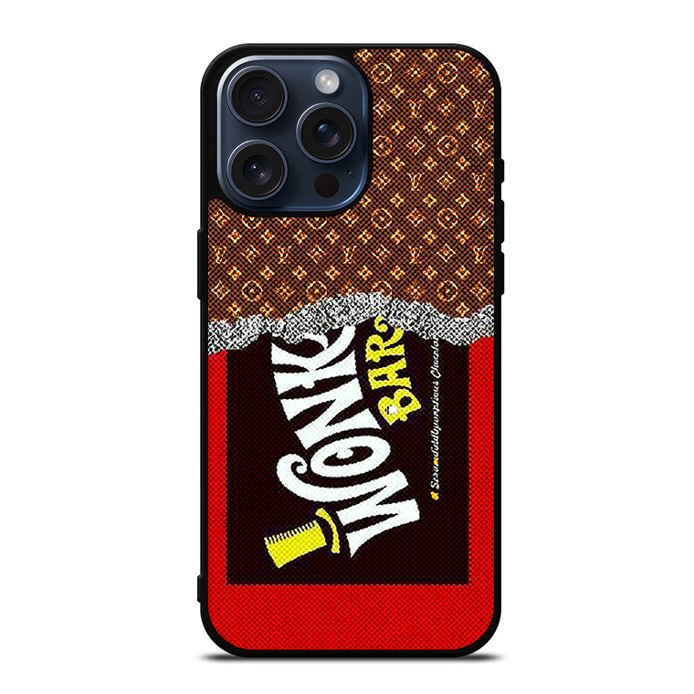 LOUIS VUITTON X WONKA CHOCOLATE BAR iPhone 15 Pro Max Case Cover