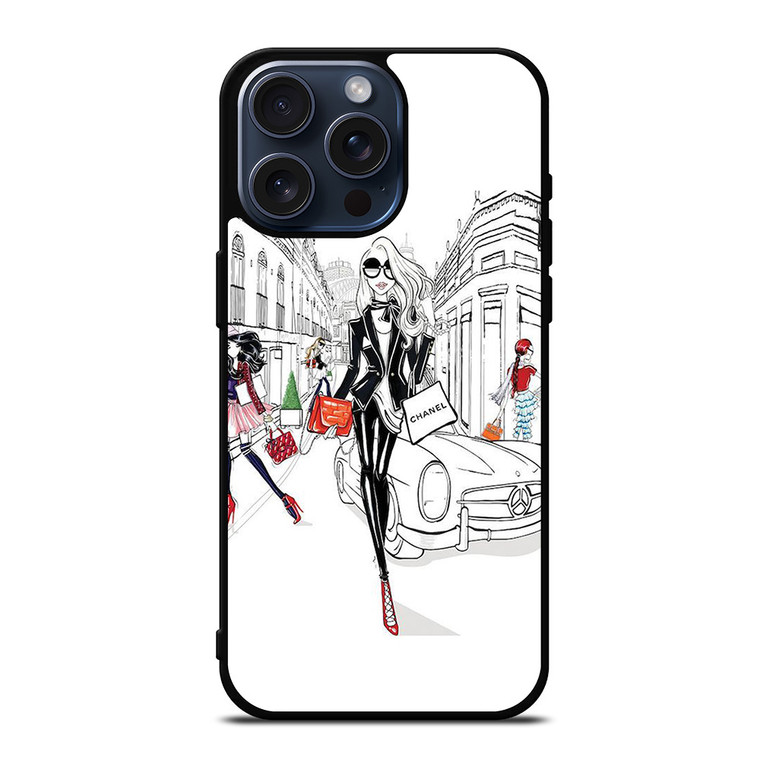 MEGAN HESS FASHION WEEK iPhone 15 Pro Max Case Cover