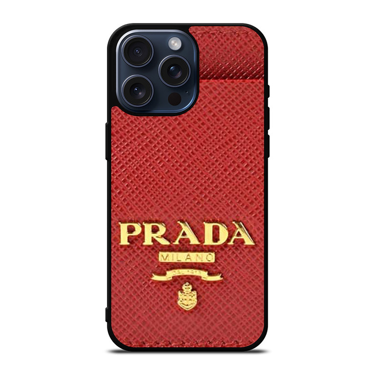 PRADA PURSE LOGO iPhone 15 Pro Max Case Cover PRADA PURSE LOGO iPhone 15 Pro Max Case Cover