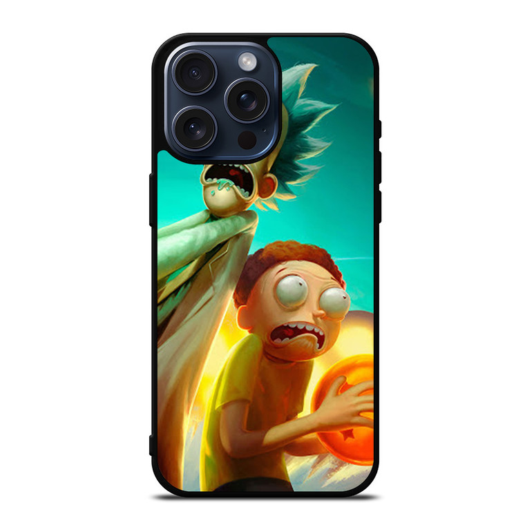 RICK AND MORTY CARTOON 3 iPhone 15 Pro Max Case Cover