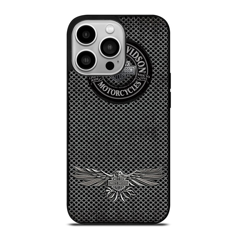 HARLEY DAVIDSON LOGO LIVE TO RIDE  iPhone 14 Pro Case Cover