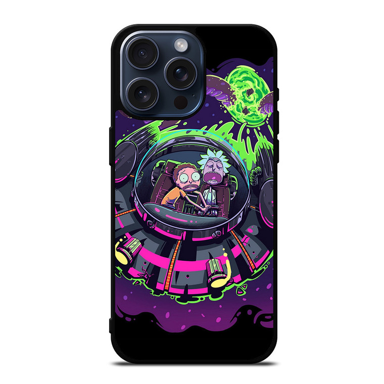 RICK AND MORTY TRIPPY ART iPhone 15 Pro Max Case Cover RICK AND MORTY TRIPPY ART iPhone 15 Pro Max Case Cover