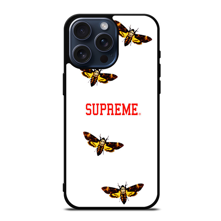 SUPREME BUTTERFLY LOGO iPhone 15 Pro Max Case Cover SUPREME BUTTERFLY LOGO iPhone 15 Pro Max Case Cover