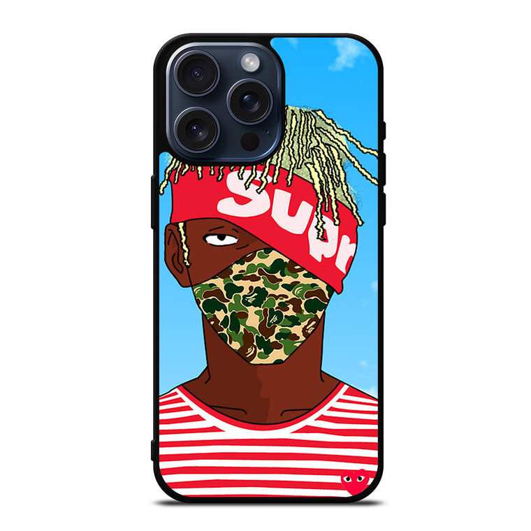 SUPREME LIL UZI VERT BATHING APE KAKASHI iPhone 15 Pro Max Case Cover SUPREME LIL UZI VERT BATHING APE KAKASHI iPhone 15 Pro Max Case Cover