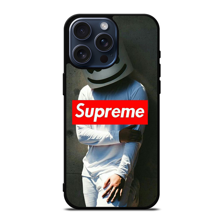 SUPREME MARSHMELLO iPhone 15 Pro Max Case Cover SUPREME MARSHMELLO iPhone 15 Pro Max Case Cover