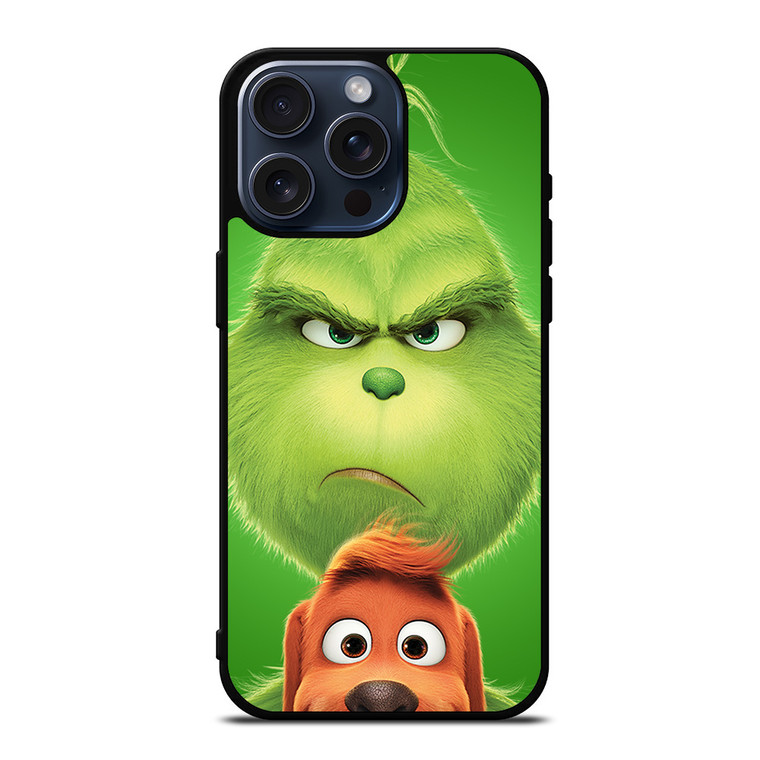 THE GRINCH AND MAX iPhone 15 Pro Max Case Cover THE GRINCH AND MAX iPhone 15 Pro Max Case Cover