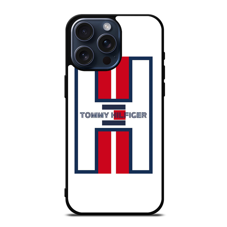 TOMMY HILFIGER FASHION LOGO iPhone 15 Pro Max Case Cover TOMMY HILFIGER FASHION LOGO iPhone 15 Pro Max Case Cover