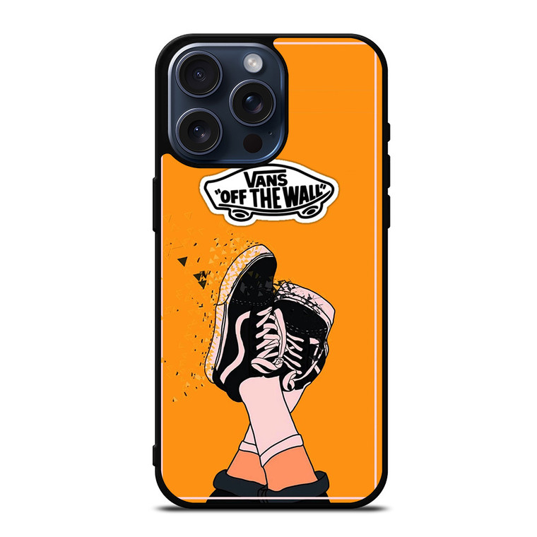 VANS OFF THE WALL SHOE LOGO iPhone 15 Pro Max Case Cover