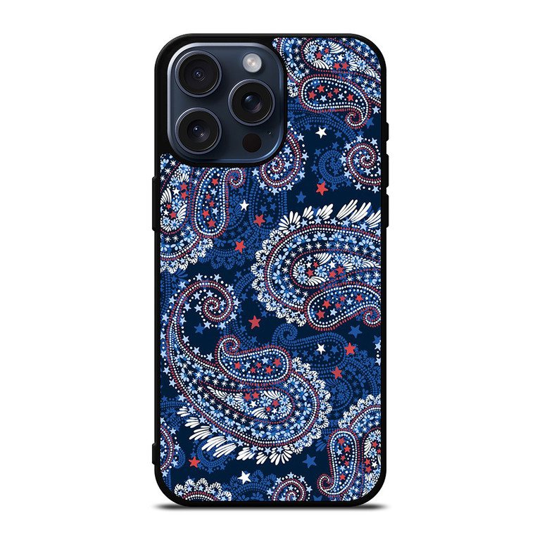 VERA BRADLEY BLUE PATTERN iPhone 15 Pro Max Case Cover