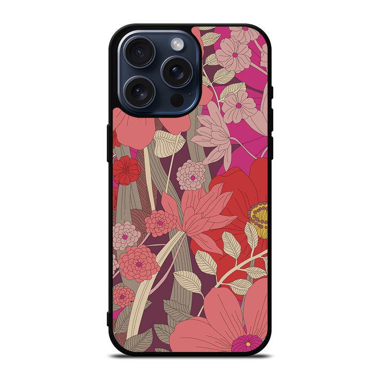 VERA BRADLEY BOHEMIAN BLOOM iPhone 15 Pro Max Case Cover VERA BRADLEY BOHEMIAN BLOOM iPhone 15 Pro Max Case Cover