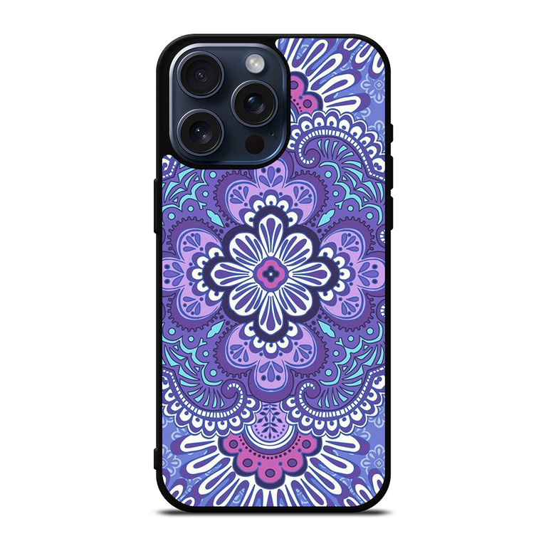 VERA BRADLEY LILAC TAPESTRY iPhone 15 Pro Max Case Cover