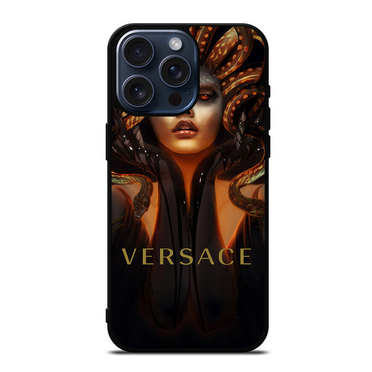 VERSACE ART MEDUSA iPhone 15 Pro Max Case Cover