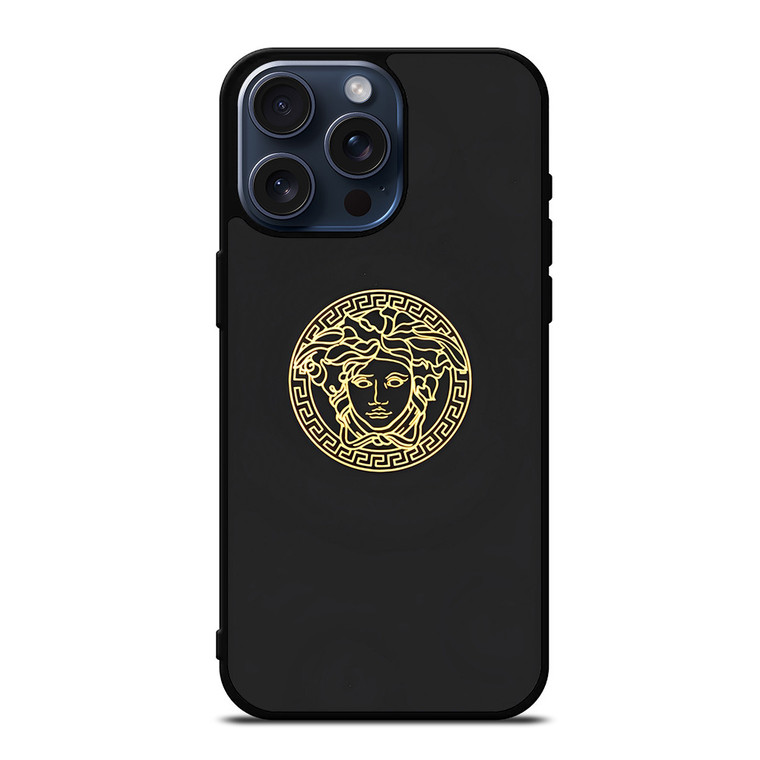 VERSACE MEDUSA EMBLEM iPhone 15 Pro Max Case Cover
