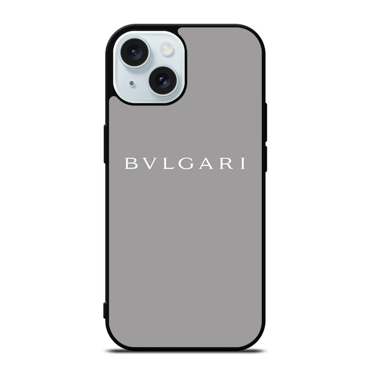 BULGARI BVLGARI LOGO EMBLEM iPhone 15 Case Cover