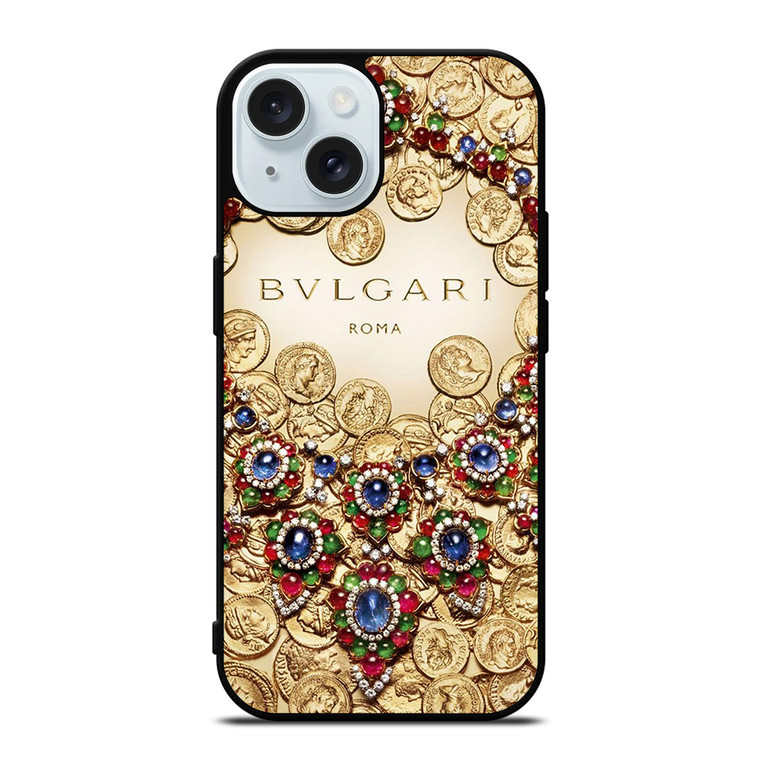 BULGARI BVLGARI ROMA iPhone 15 Case Cover
