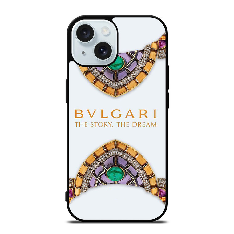 BULGARI BVLGARI THE STORY THE DREAM iPhone 15 Case Cover