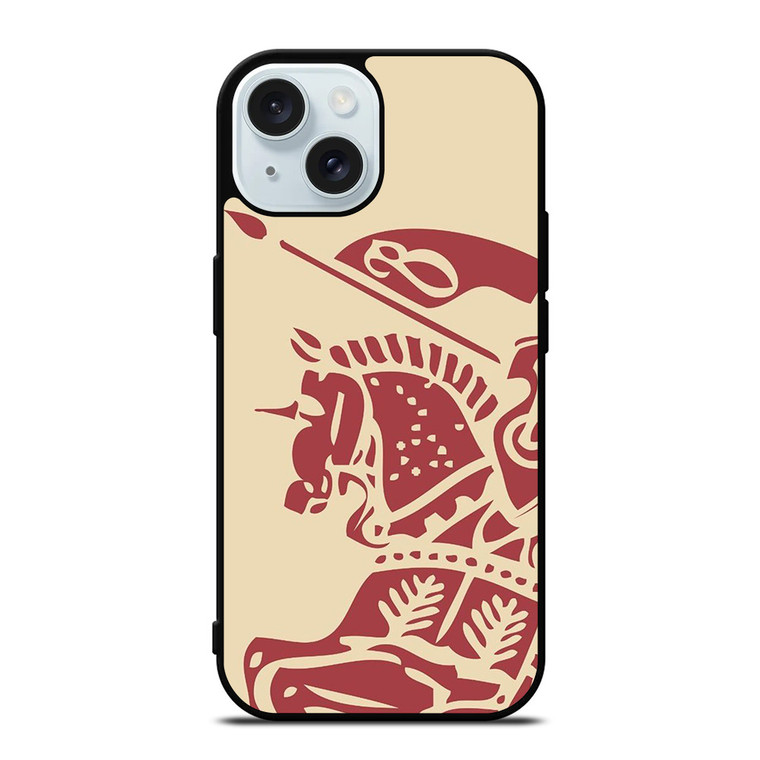 BURBERRY LONDON LOGO ICON EMBLEM iPhone 15 Case Cover