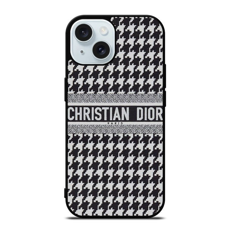 CHRISTIAN DIOR PARIS ART PATTERN iPhone 15 Case Cover