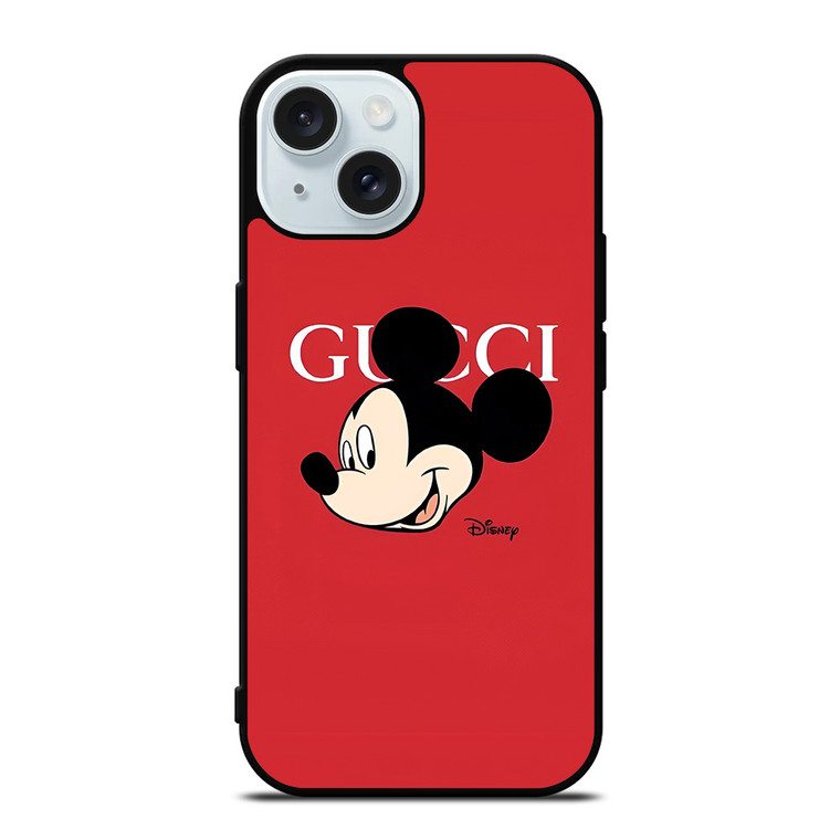 GUCCI X DISNEY MICKEY MOUSE iPhone 15 Case Cover