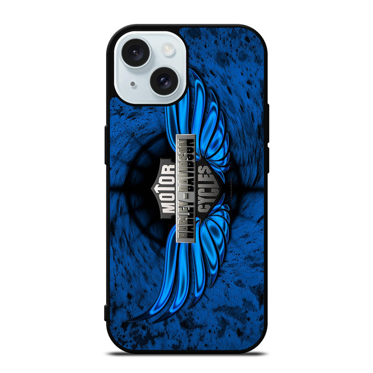 HARLEY DAVIDSON CYCLES iPhone 15 Case Cover