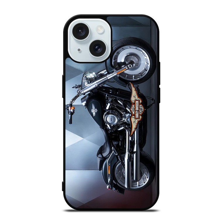 HARLEY DAVIDSON FATBOY iPhone 15 Case Cover