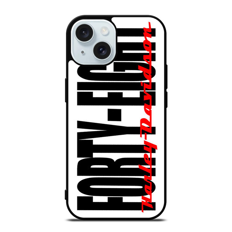 HARLEY DAVIDSON FORTY EIGHT LOGO iPhone 15 Case Cover