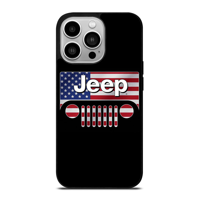 JEEP WRANGLER AMERICA  iPhone 14 Pro Case Cover