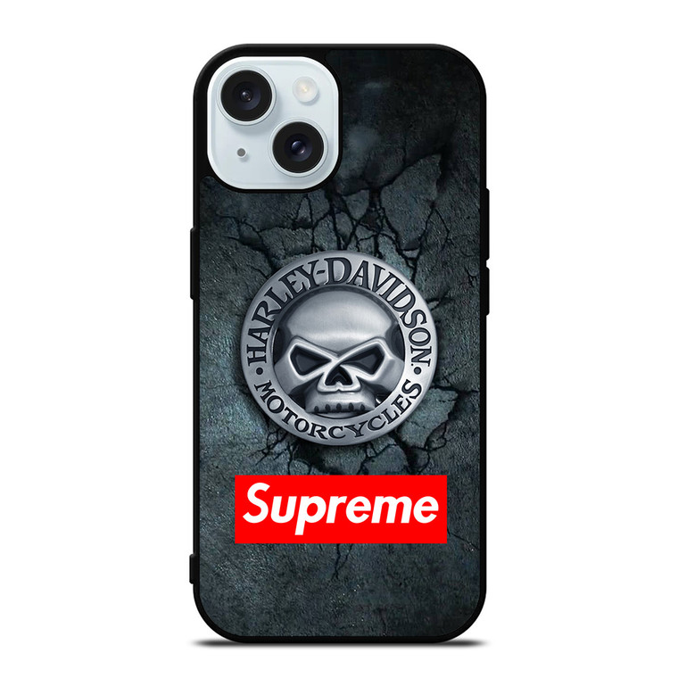 HARLEY DAVIDSON SUPREME iPhone 15 Case Cover